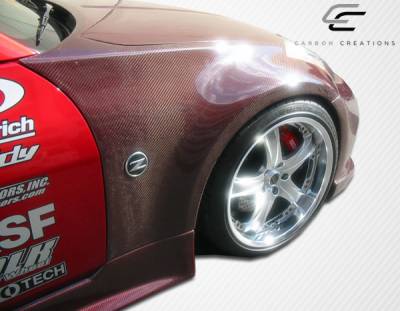 Carbon Creations - Nissan 350Z Carbon Creations OEM Fenders - 2 Piece - 102858 - Image 7