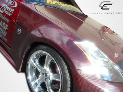 Carbon Creations - Nissan 350Z Carbon Creations OEM Fenders - 2 Piece - 102858 - Image 8