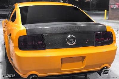 Carbon Creations - Ford Mustang Carbon Creations OEM Trunk - 1 Piece - 102891 - Image 4