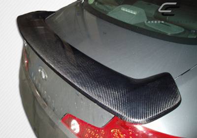 Carbon Creations - Infiniti G35 2DR Carbon Creations OEM Wing Trunk Lid Spoiler - 1 Piece - 102941 - Image 3
