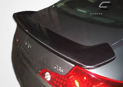 Carbon Creations - Infiniti G35 2DR Carbon Creations OEM Wing Trunk Lid Spoiler - 1 Piece - 102941 - Image 4