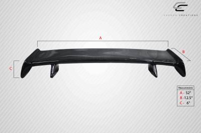 Carbon Creations - Universal Skyline Carbon Fiber Creations Body Kit-Wing/Spoiler!!! 102948 - Image 3