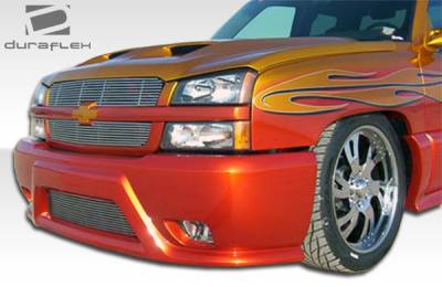 Duraflex - Chevrolet Avalanche Duraflex Platinum Front Bumper Cover - 1 Piece - 103002 - Image 2