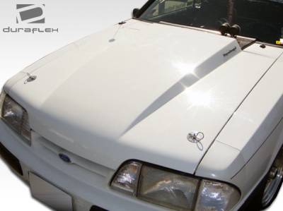 Duraflex - Ford Mustang Duraflex Cowl Hood - 1 Piece - 103014 - Image 2
