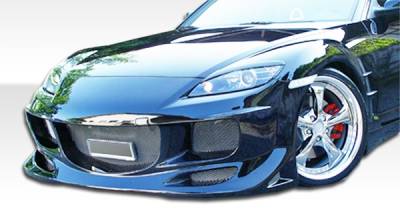 Duraflex - Mazda RX-8 Duraflex R-Speed Front Bumper Cover - 1 Piece - 103154 - Image 1