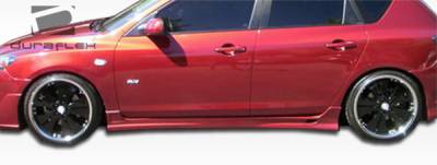 Duraflex - Mazda 3 Duraflex K-1 Side Skirts Rocker Panels - 2 Piece - 103161 - Image 2