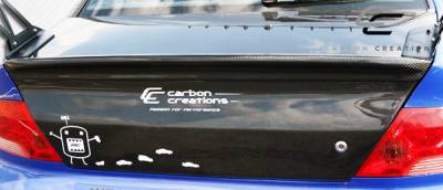 Carbon Creations - Mitsubishi Lancer Carbon Creations OEM Trunk - 1 Piece - 103195 - Image 2
