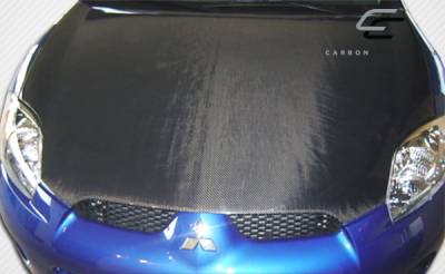 Carbon Creations - Mitsubishi Eclipse Carbon Creations OEM Hood - 1 Piece - 103391 - Image 2