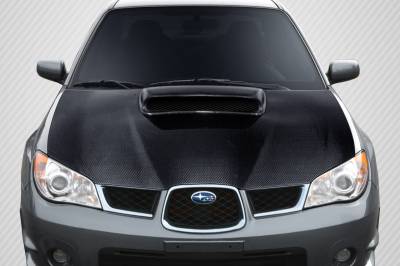 Subaru WRX Carbon Creations STI Look Hood - 1 Piece - 103413