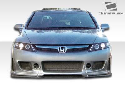 Duraflex - Honda Civic 4DR Duraflex B-2 Front Bumper Cover - 1 Piece - 103518 - Image 6
