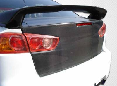 Carbon Creations - Mitsubishi Lancer Carbon Creations OEM Trunk - 1 Piece - 103878 - Image 1