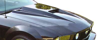 Duraflex - Ford Mustang Duraflex Spyder3 Hood - 1 Piece - 104170 - Image 1