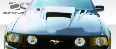 Duraflex - Ford Mustang Duraflex Spyder3 Hood - 1 Piece - 104170 - Image 2