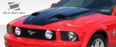 Duraflex - Ford Mustang Duraflex Mach1 Hood - 1 Piece - 104172 - Image 3