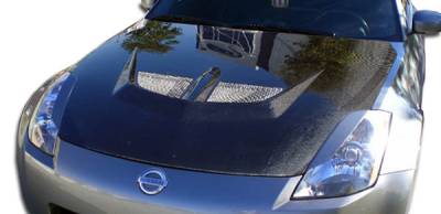 Carbon Creations - Nissan 350Z Carbon Creations Evo Hood - 1 Piece - 104188 - Image 1