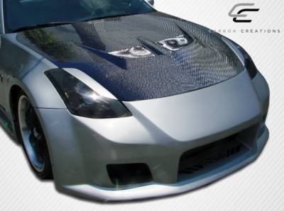 Carbon Creations - Nissan 350Z Carbon Creations Evo Hood - 1 Piece - 104188 - Image 2