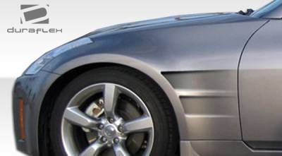 Duraflex - Nissan 350Z Duraflex GT Concept Fenders - 2 Piece - 104205 - Image 2