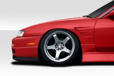 Nissan 240SX Duraflex D-1 Sport Fenders - 2 Piece - 104273