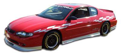 Chevrolet Monte Carlo Duraflex Racer Side Skirts Rocker Panels - 2 Piece - 104372