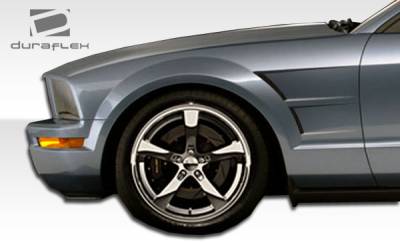 Duraflex - Ford Mustang Duraflex GT Concept Fenders - 2 Piece - 104386 - Image 2
