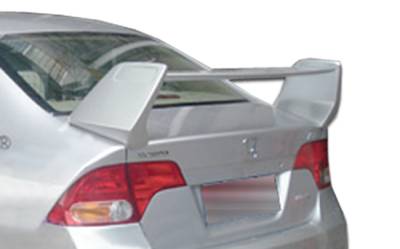 Duraflex - Honda Civic 4DR Duraflex R-Spec Wing Trunk Lid Spoiler - 1 Piece - 104431 - Image 1