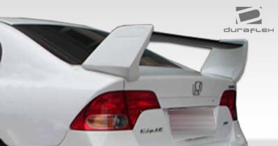 Duraflex - Honda Civic 4DR Duraflex R-Spec Wing Trunk Lid Spoiler - 1 Piece - 104431 - Image 2