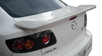 Duraflex - Mazda 3 4DR Duraflex I-Spec Wing Trunk Lid Spoiler - 1 Piece - 104483 - Image 1