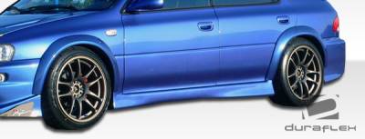Duraflex - Subaru Impreza Duraflex S-Sport Side Skirts Rocker Panels - 2 Piece - 104497 - Image 3