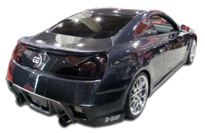 Duraflex - Infiniti G37 Duraflex GT Concept Rear Bumper Cover - 1 Piece - 104677 - Image 1