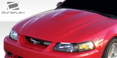 Duraflex - Ford Mustang Duraflex Cobra R Hood - 1 Piece - 104709 - Image 3