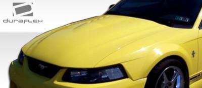 Duraflex - Ford Mustang Duraflex Cobra R Hood - 1 Piece - 104709 - Image 5