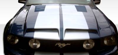 Duraflex - Ford Mustang Duraflex GT500 Hood - 1 Piece - 104717 - Image 1
