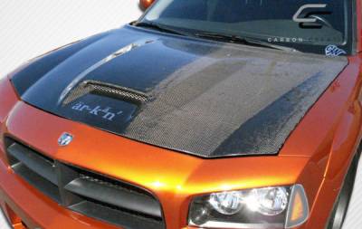 Carbon Creations - Dodge Charger Carbon Creations SRT Look Hood - 1 Piece - 104748 - Image 5