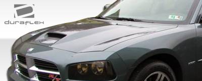Duraflex - Dodge Charger Duraflex SRT Look Hood - 1 Piece - 104773 - Image 8