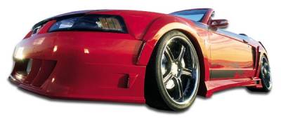 Ford Mustang Demon Couture Urethane Front Fender Flares 104786