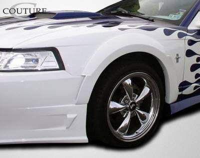 Couture - Ford Mustang Demon Couture Urethane Front Fender Flares 104786 - Image 2