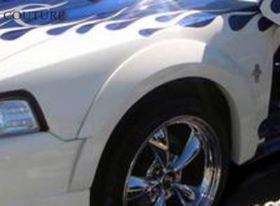Couture - Ford Mustang Demon Couture Urethane Front Fender Flares 104786 - Image 4