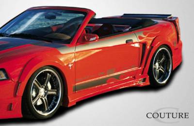 Couture - Ford Mustang Demon Couture Urethane Front Fender Flares 104786 - Image 6