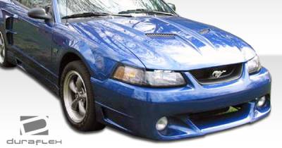 Duraflex - Ford Mustang Duraflex CVX Front Bumper Cover - 1 Piece - 104838 - Image 3