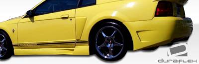 Duraflex - Ford Mustang Duraflex CVX Side Skirts Rocker Panels - 2 Piece - 104839 - Image 2