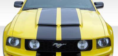 Duraflex - Ford Mustang Duraflex GT-R Hood - 1 Piece - 104848 - Image 1