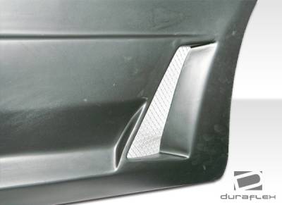 Duraflex - Nissan Altima Duraflex Cyber Rear Bumper Cover - 1 Piece - 104899 - Image 6