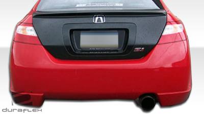 Duraflex - Honda Civic 2DR Duraflex TR-N Rear Bumper Cover - 1 Piece - 104929 - Image 4