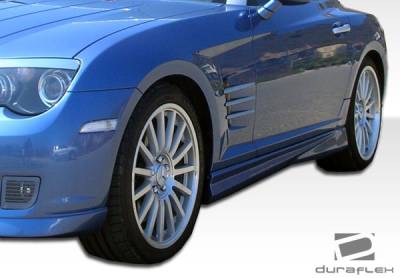 Duraflex - Chrysler Crossfire Duraflex AMG Look Side Skirts Rocker Panels - 2 Piece - 104966 - Image 5