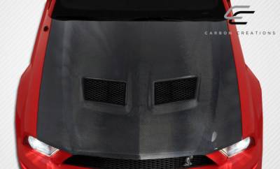 Carbon Creations - Ford Mustang Carbon Creations OEM Hood - 1 Piece - 104999 - Image 2