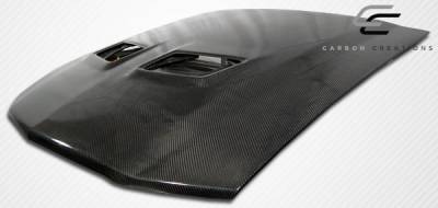 Carbon Creations - Ford Mustang Carbon Creations OEM Hood - 1 Piece - 104999 - Image 5