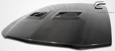 Carbon Creations - Ford Mustang Carbon Creations OEM Hood - 1 Piece - 104999 - Image 6