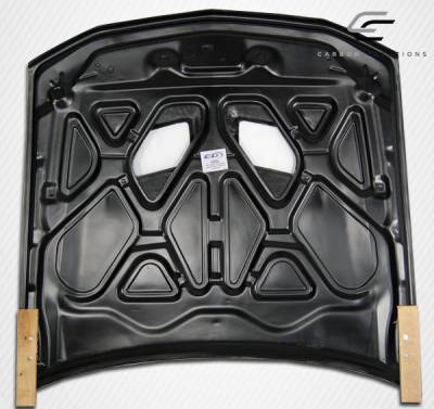 Carbon Creations - Ford Mustang Carbon Creations OEM Hood - 1 Piece - 104999 - Image 8