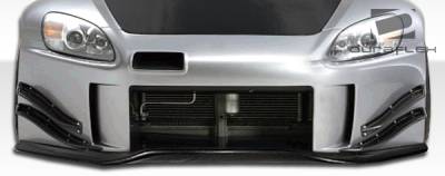 Duraflex - Honda S2000 Duraflex Type JS Front Under Spoiler Air Dam Lip Splitter - 1 Piece - 105024 - Image 2