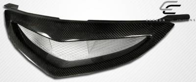 Carbon Creations - Mazda 3 4DR Carbon Creations Open Mouth Grille - 1 Piece - 105030 - Image 3